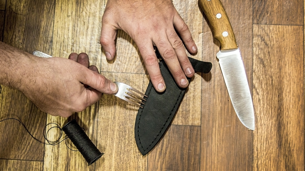 Как сделать ножны для ножа?